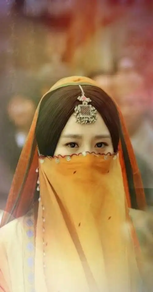 古装美女戴面纱,李湘惨不忍睹,曹颖迷死人,第一位美的没谁了