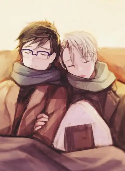 冰上的尤里 维克多 勇利 尤里 尤里奥 维勇 勇维 cp 十月新番 #动漫