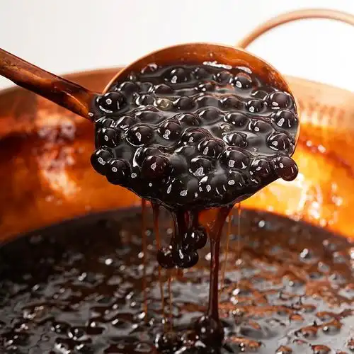 老红糖珍珠专用珍珠粉圆煲波霸黑糖珍珠鲜奶茶公牛乳茶奶茶店原料