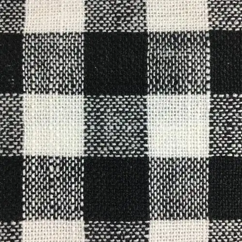 厂家直供沙发布料亚麻布亚麻面料小方格麻布抱枕布棉麻现货批发