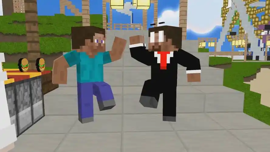 mc动画:史蒂夫拔剑大战红眼him