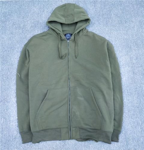 300斤可穿加厚100涤纶面料特宽男卫衣保暖连帽卫衣