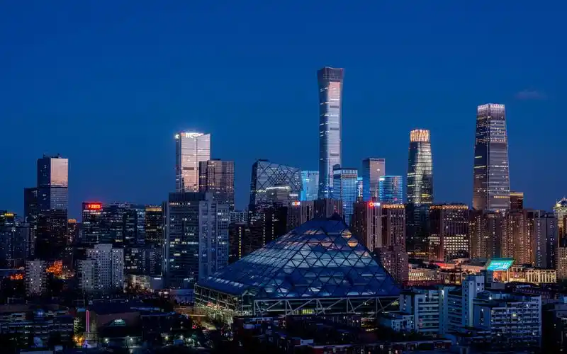 【延时摄影】北京国贸cbd日转夜 4k