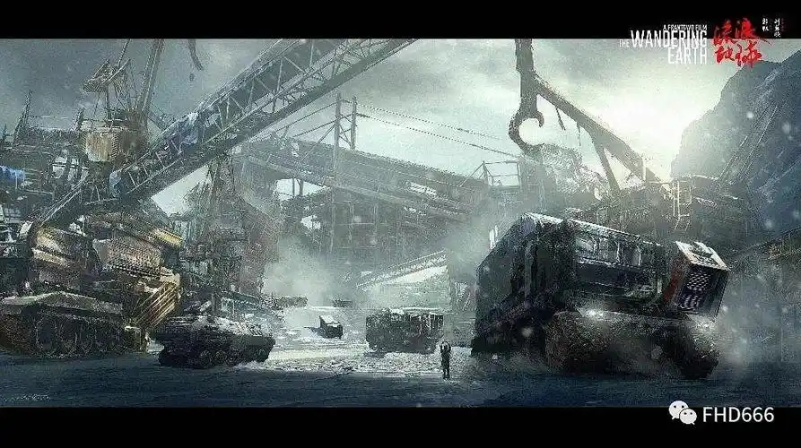 朋克的老苏联重工业还有今年大火的电影流浪地球的美术风格红色警戒2