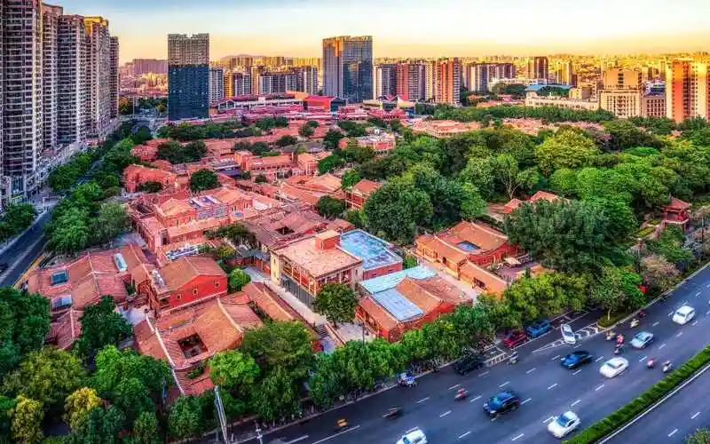 福建泉州晋江市五店市景区.(视觉中国)