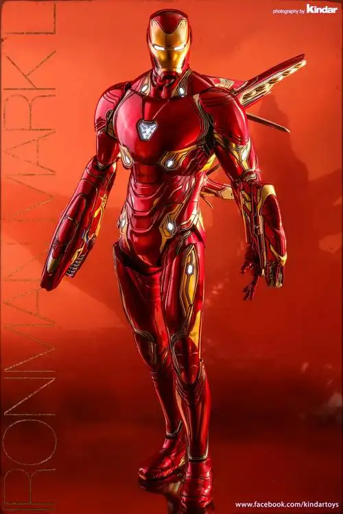 《复仇者联盟3: 无限战争》钢铁侠mark 50 1:6比例珍藏人偶官方实物图