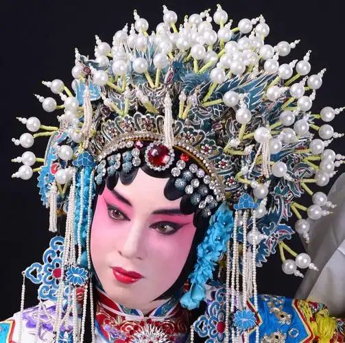 我的京剧照--京剧贵妃醉酒--杨玉环贵妃娘娘--金丝狸猫