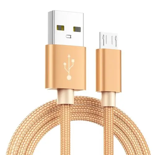 安卓普通接口数据线充电线适用三星小米华为手机一面插阶梯形插口