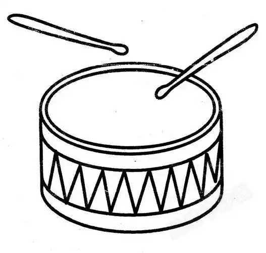 简笔画图片中国鼓怎么画的鼓简笔画画法鼓简笔画分步骤详解简笔画小鼓
