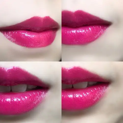 mac cremesheen之 玫红色lickable_玫红色_mac_魅可怎么样_口红_显白