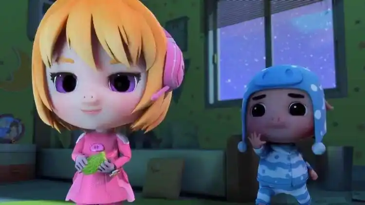 猪猪侠超星萌宠:菲菲大半夜给猪猪侠吃苦瓜,穿睡衣也能变身