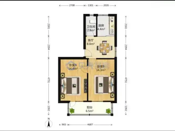 上车了!北京三环外老破小