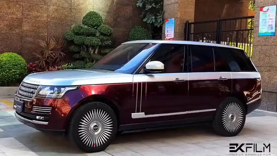 ekfilm改色膜路虎揽胜双拼