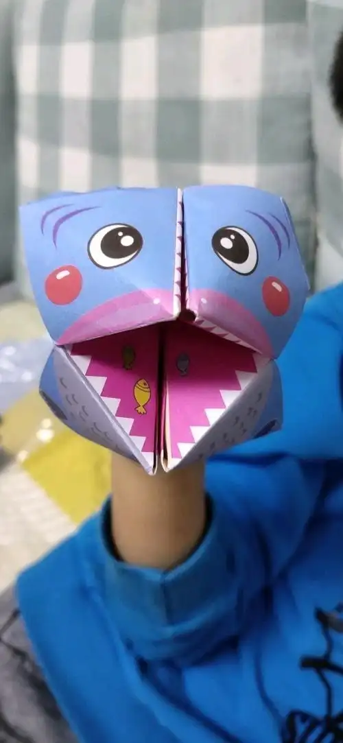 15.大嘴巴纸玩偶 优秀作业展示