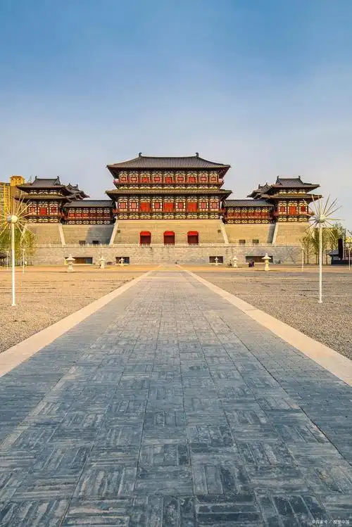 西安大明宫,是中国历史上最著名的宫殿之一,曾经是唐朝的政治,文化