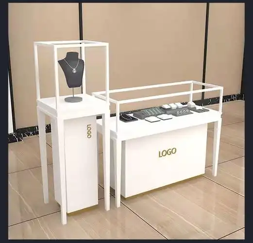 家用珠宝展示柜 不锈钢珠宝首饰展示柜透明玻璃展柜手表玉器古玩陈列