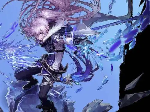 dnf男魔法师三觉冰法技能展示冰结师三觉原画欣赏