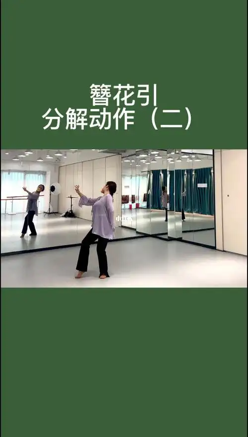 舞蹈动作分解