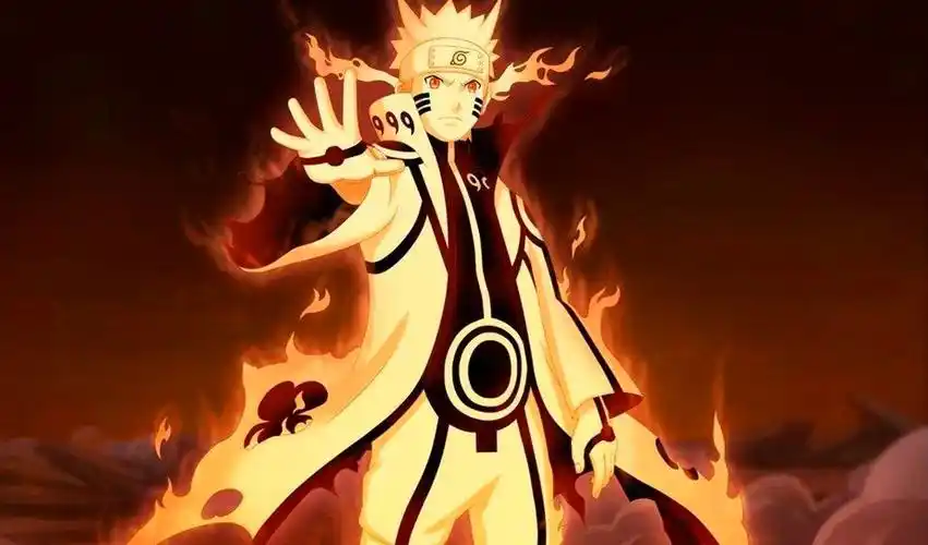 鸣人首次尾兽化 卡卡西直接写轮眼变老花眼,以为是四代重生了