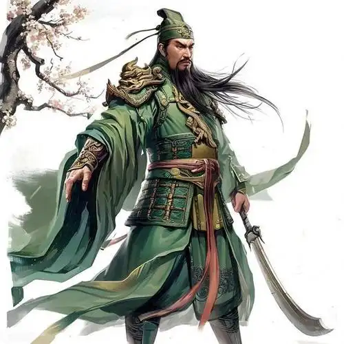 关羽,字云长,三国时期蜀汉名将,以勇猛,忠诚,义薄云天著称.