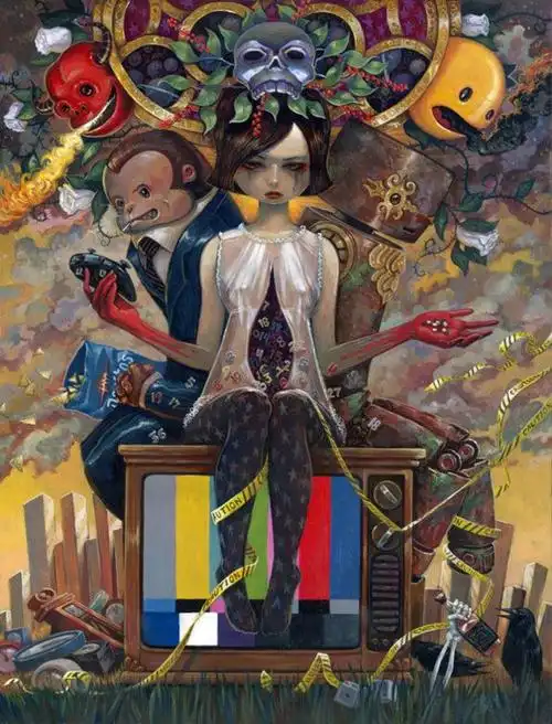 aaron jasinski插画作品欣赏