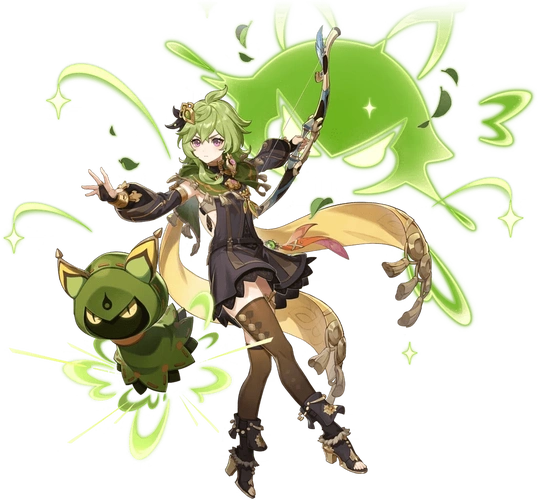 原神新草系角色柯莱前瞻:后台挂草型副输出 缺点很明显_技能_元素_新