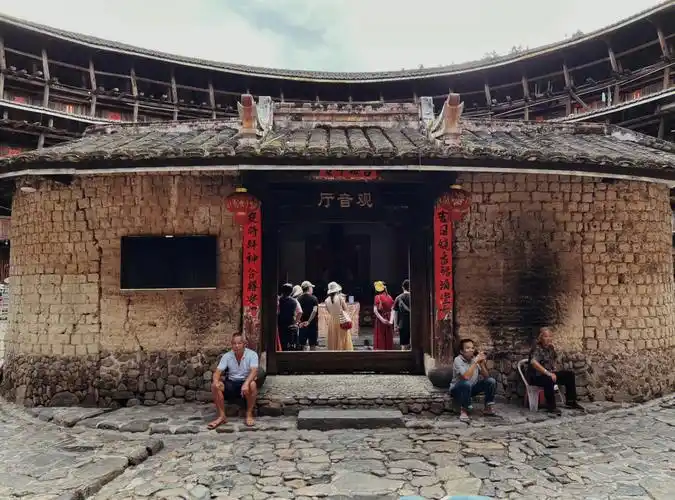 福建土楼一日游大多都大同小异