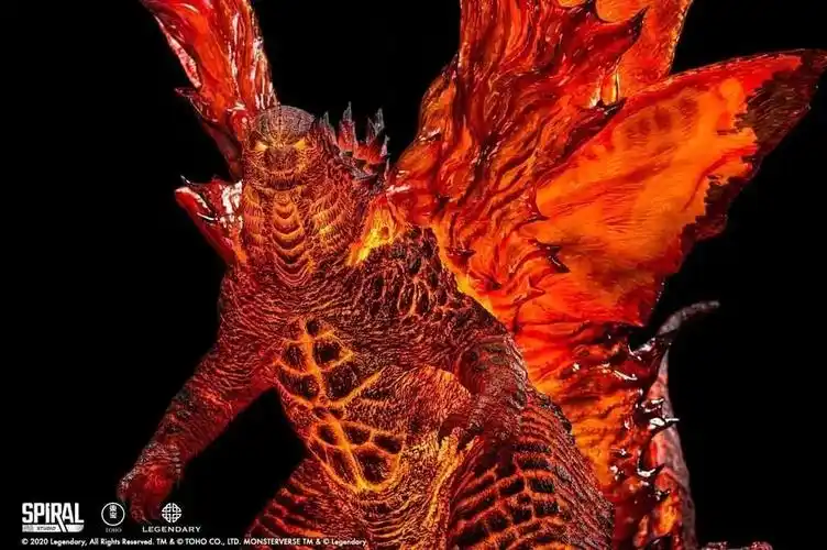 这款红莲哥斯拉简直太帅了!