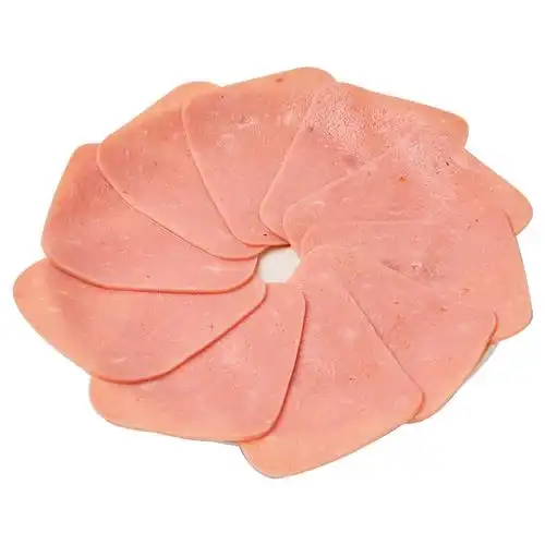 桂林林源方腿片手抓汉堡专用火腿肠切片三文文治火腿