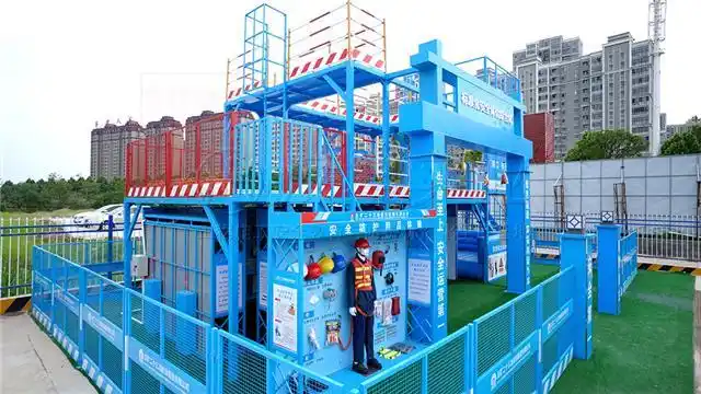 汉坤实体 vr安全体验馆 质量样板区3d现场布局策划设计图汉坤实业建筑