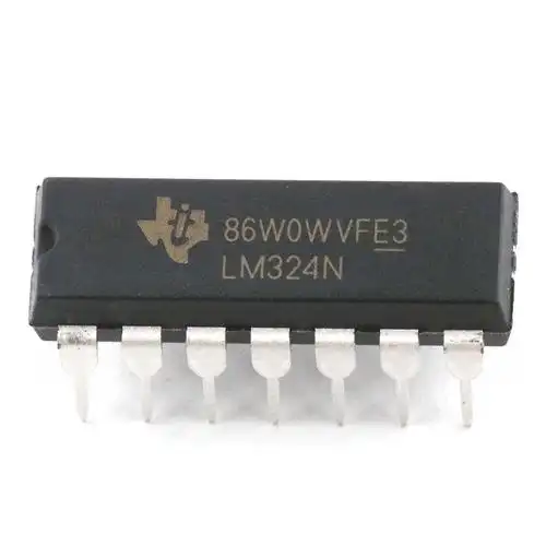 lm324n四路运算放大器直插芯片dip14全新原装宏图集成电路ic