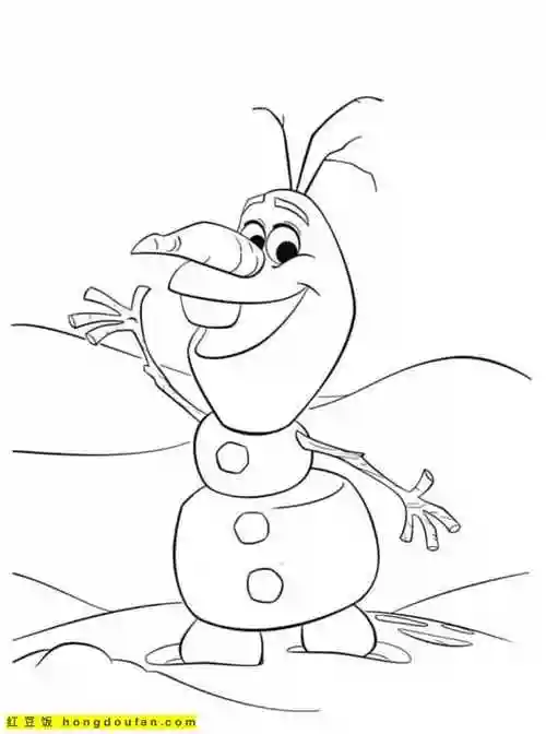 12张绚丽善良勇敢的冰雪奇缘艾莎公主涂色图片