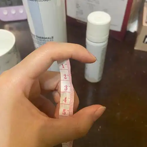 组里那个尺寸投票,我想说姐妹你们对5厘米有概念吗(卷尺测量)