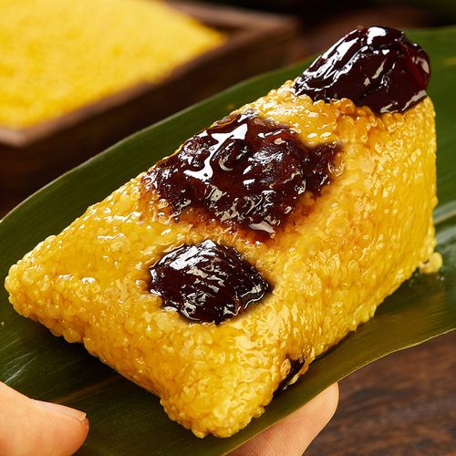 大黄米粽子24只纯新鲜糯米送礼粽子礼盒装蜜枣豆沙甜粽端午节粽子