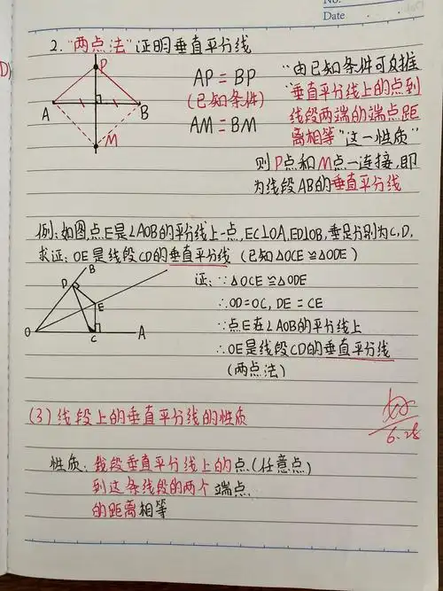 初一21班优秀数学笔记20200628