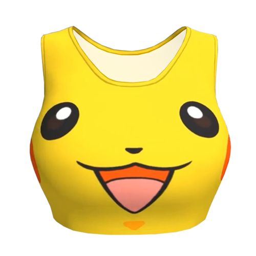 皮卡丘吊带立体衣服内衣性感杰尼半乳胖丁显胸背心吊带