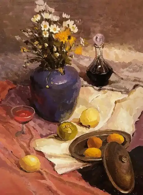 史上最全央美附中色彩静物留校作品赏析!经典永不过时