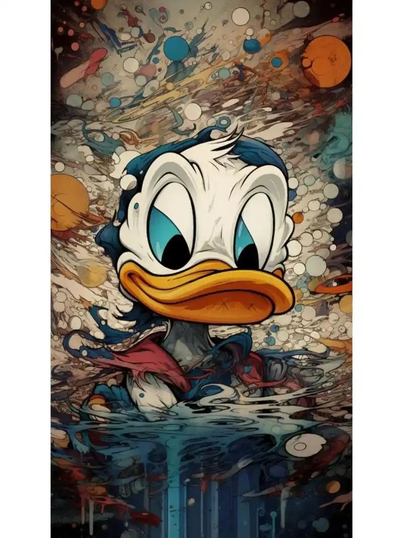 《唐老鸭》,这只鸭子有人喜欢吗?手机壁纸