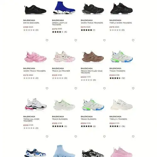 flannels巴黎世家鞋子打折