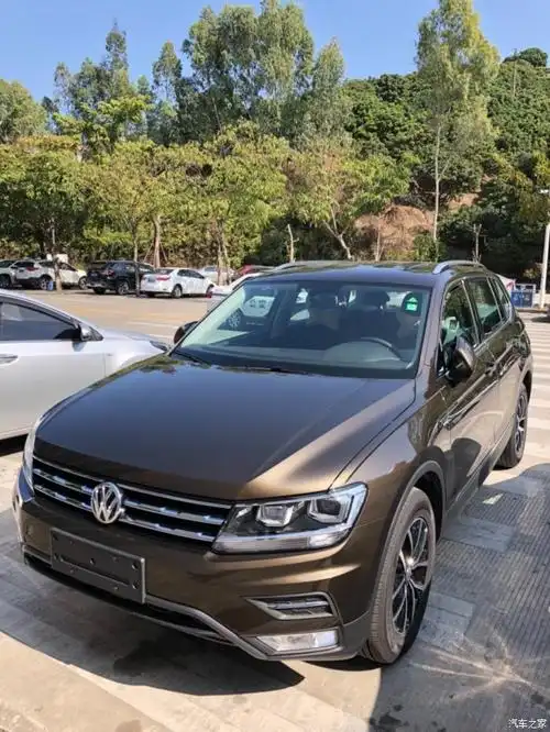 大家觉得途观l峻岭棕的颜色好看吗?有实车图