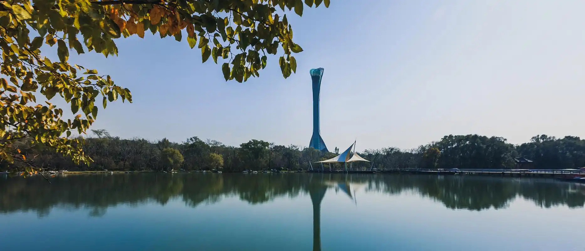 我们来到了沈阳世博园,它的前身是沈阳市植物园,位于沈阳市浑南区