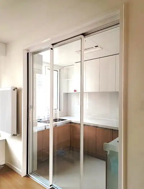 06厨房推拉门,钛合金门可以吗?