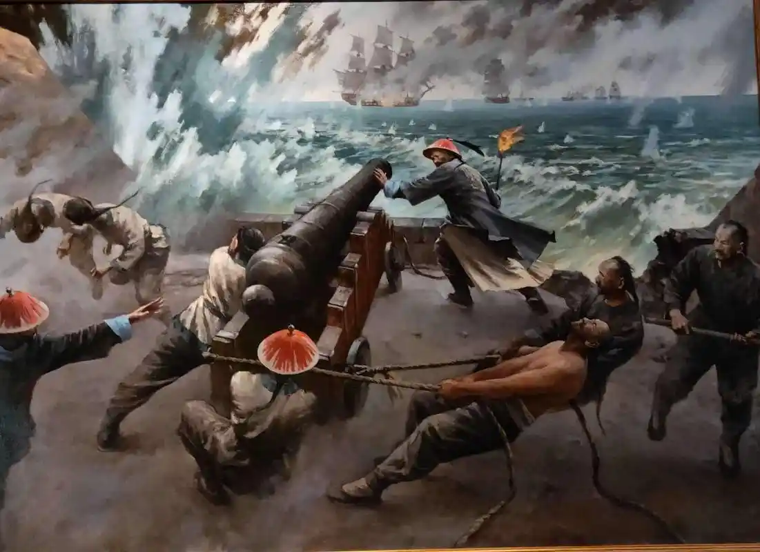 鸦片战争始末,清朝遭到了英国的降维打击?结论哪有如此简单