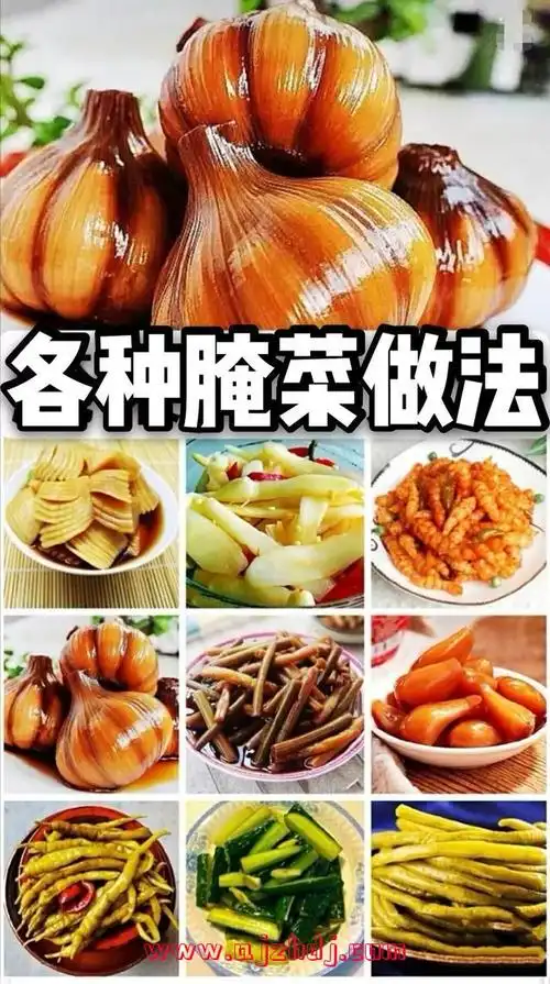50种咸菜做法及配料(二)腌咸菜的家常做法大全及教程