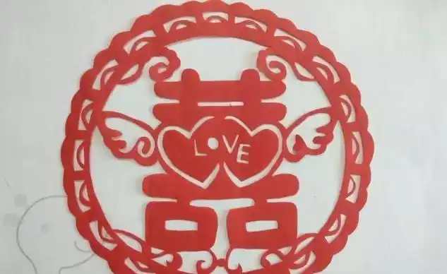 喜字怎么剪图片步骤讲解(多种囍字的剪法推荐)