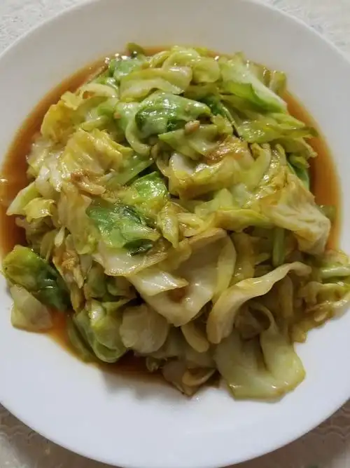 萱灵儿做的清炒包菜