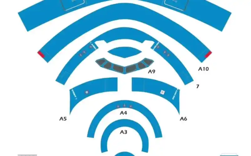 阿联酋航空 a380-800 迪拜世博会彩绘 纸模图纸