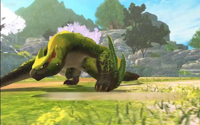 怪物猎人物语二31 绿迅龙—比迅龙更加强大敏捷迅龙亚种!