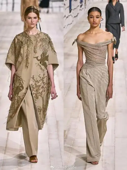 巴黎高定时装周##大秀直击##穿搭