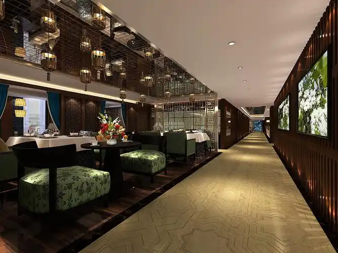 南京东岸酒店工装装修设计效果图